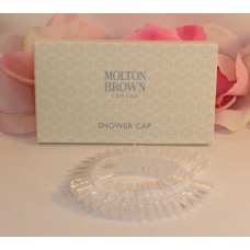 Molton Brown London Shower Cap Lightweight Disposable for Travel or Home Use